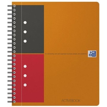 Kołonotatnik A5 80k linia PP OXFORD Activebook International 100104067 Kołonotatnik A5 80k linia PP OXFORD Activebook International 100104067