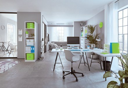 Kołonotatnik LEITZ WOW A4 80k PP kratka niebieski 46380036 Kołonotatnik LEITZ WOW A4 80k PP kratka niebieski 46380036