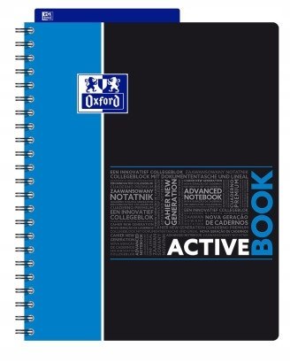 Kołozeszyt A4 80k kratka ACTIVEBOOK mix kolor STUDENT 400019520 OXFORD Kołozeszyt A4 80k kratka ACTIVEBOOK mix kolor STUDENT 400019520 OXFORD