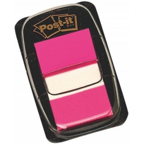Zakładki indeksujące POST-IT 25x43mm neonowe różowe 680-21 50sztuk 3M Zakładki indeksujące POST-IT 25x43mm neonowe różowe 680-21 50sztuk 3M