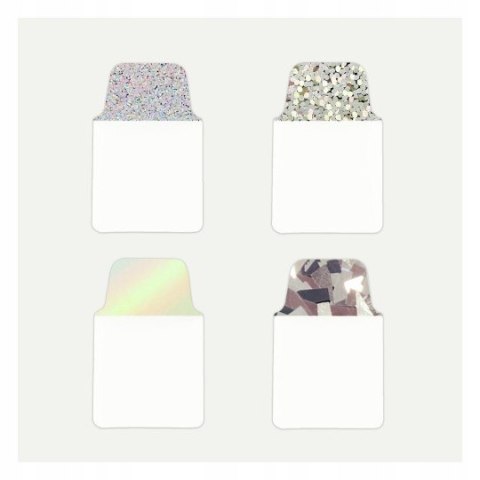 Zakładki indeksujące samoprzylepne 25,4x38,1mm srebrne holograficzne Ultra Tabs 74178 AVERY ZWECKFORM Zakładki indeksujące samoprzylepne 25,4x38,1mm srebrne holograficzne Ultra Tabs 74178 AVERY ZWECKFORM