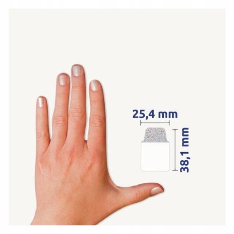 Zakładki indeksujące samoprzylepne 25,4x38,1mm srebrne holograficzne Ultra Tabs 74178 AVERY ZWECKFORM Zakładki indeksujące samoprzylepne 25,4x38,1mm srebrne holograficzne Ultra Tabs 74178 AVERY ZWECKFORM