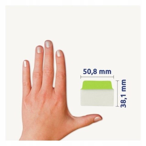 Zakładki indeksujące samoprzylepne 50,8x38,1mm przezroczyste z neonową zakładką Ultra Tabs 74753 AVERY ZWECKFORM Zakładki indeksujące samoprzylepne 50,8x38,1mm przezroczyste z neonową zakładką Ultra Tabs 74753 AVERY ZWECKFORM