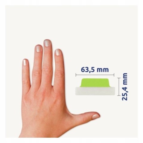 Zakładki indeksujące samoprzylepne 63,5x25,4mm przezroczyste z białą zakładką Ultra Tabs 74789 AVERY ZWECKFORM Zakładki indeksujące samoprzylepne 63,5x25,4mm przezroczyste z białą zakładką Ultra Tabs 74789 AVERY ZWECKFORM