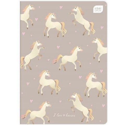 Zeszyt A5 32k 3linia kolorowa TREND GIRLS INTERDRUK Zeszyt A5 32k 3linia kolorowa TREND GIRLS INTERDRUK
