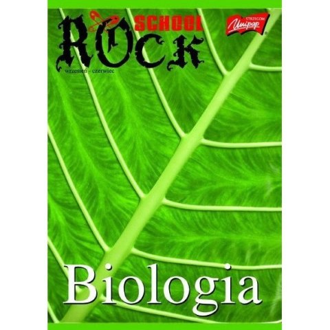 Zeszyt A5 60k kratka BIOLOGIA laminowany UNIPAP Zeszyt A5 60k kratka BIOLOGIA laminowany UNIPAP