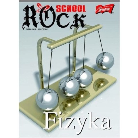 Zeszyt A5 60k kratka FIZYKA laminowany kratka UNIPAP Zeszyt A5 60k kratka FIZYKA laminowany kratka UNIPAP
