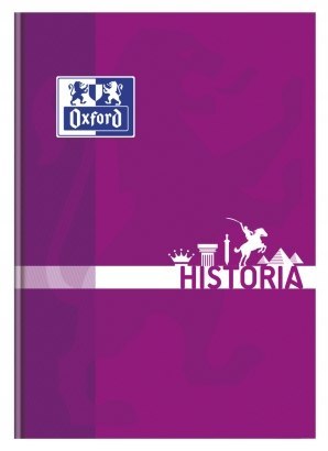Brulion A5 80k kratka margines szyty HISTORIA 400128283 OXFORD Brulion A5 80k kratka margines szyty HISTORIA 400128283 OXFORD