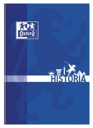 Brulion A5 80k kratka margines szyty HISTORIA 400128283 OXFORD Brulion A5 80k kratka margines szyty HISTORIA 400128283 OXFORD