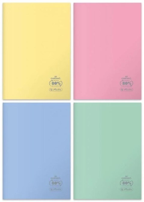 Zeszyt A4 60k kratka ECO PP PASTEL COLORS 9552753 HERLITZ Zeszyt A4 60k kratka ECO PP PASTEL COLORS 9552753 HERLITZ