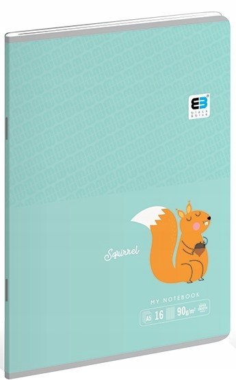 Zeszyt A5 16k. kolorowa linia B&B KIDS PASTEL 5563 INTERDRUK Zeszyt A5 16k. kolorowa linia B&B KIDS PASTEL 5563 INTERDRUK