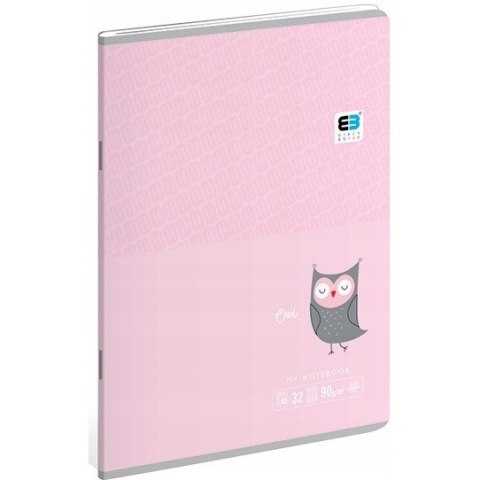 Zeszyt A5 32k linia B&B Kids Pastel INTERDRUK Zeszyt A5 32k linia B&B Kids Pastel INTERDRUK