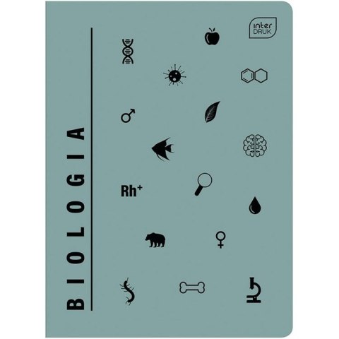 Zeszyt A5 60k kratka BIOLOGIA INTERDRUK Zeszyt A5 60k kratka BIOLOGIA INTERDRUK