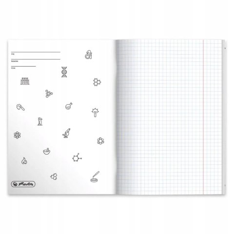 Zeszyt A5 60k kratka CHEMIA 9577412 HERLITZ Zeszyt A5 60k kratka CHEMIA 9577412 HERLITZ