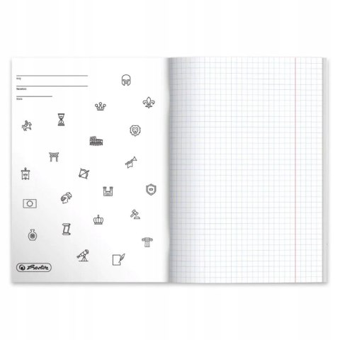 Zeszyt A5 60k kratka HISTORIA 9577362 HERLITZ Zeszyt A5 60k kratka HISTORIA 9577362 HERLITZ