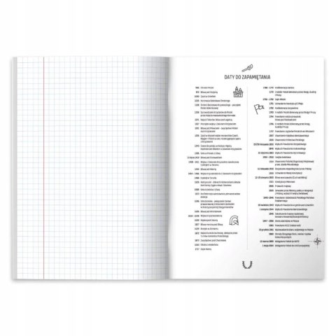 Zeszyt A5 60k kratka HISTORIA 9577362 HERLITZ Zeszyt A5 60k kratka HISTORIA 9577362 HERLITZ