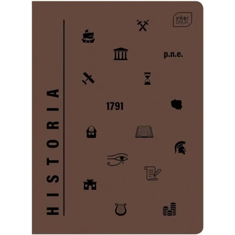 Zeszyt A5 60k kratka HISTORIA INTERDRUK Zeszyt A5 60k kratka HISTORIA INTERDRUK