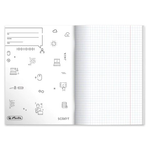 Zeszyt A5 60k kratka INFORMATYKA 9577370 HERLITZ Zeszyt A5 60k kratka INFORMATYKA 9577370 HERLITZ