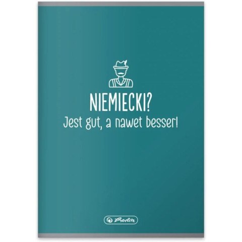 Zeszyt A5 60k kratka JĘZYK NIEMIECKI 9577396 HERLITZ Zeszyt A5 60k kratka JĘZYK NIEMIECKI 9577396 HERLITZ