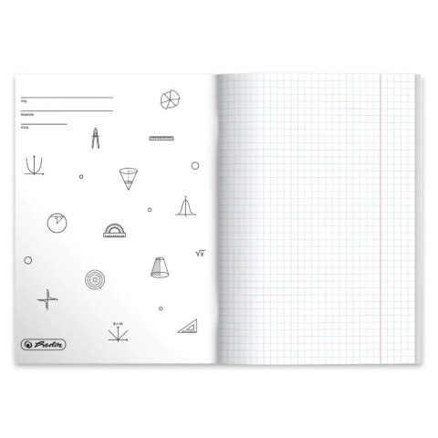 Zeszyt A5 60k kratka MATEMATYKA 9577438 HERLITZ Zeszyt A5 60k kratka MATEMATYKA 9577438 HERLITZ