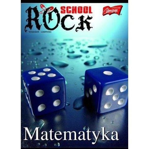Zeszyt A5 60k kratka MATEMATYKA laminowany UNIPAP Zeszyt A5 60k kratka MATEMATYKA laminowany UNIPAP