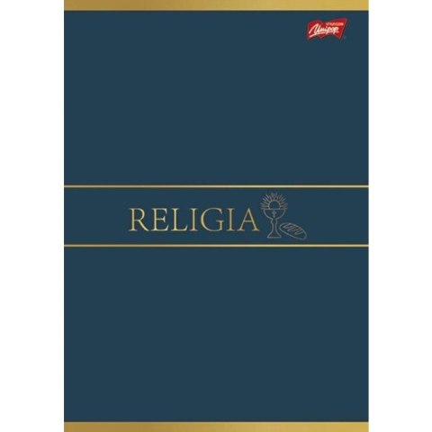 Zeszyt A5 60k kratka RELIGIA laminowany Zeszyt A5 60k kratka RELIGIA laminowany