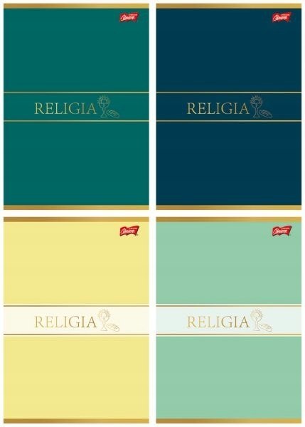 Zeszyt A5 60k kratka RELIGIA laminowany Zeszyt A5 60k kratka RELIGIA laminowany