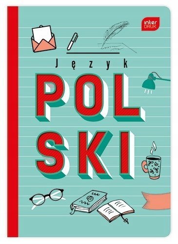 Zeszyt A5 60k linia JĘZYK POLSKI INTERDRUK Zeszyt A5 60k linia JĘZYK POLSKI INTERDRUK