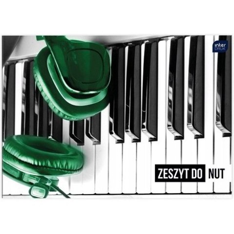 Zeszyt do nut A4 16k INTERDRUK Zeszyt do nut A4 16k INTERDRUK