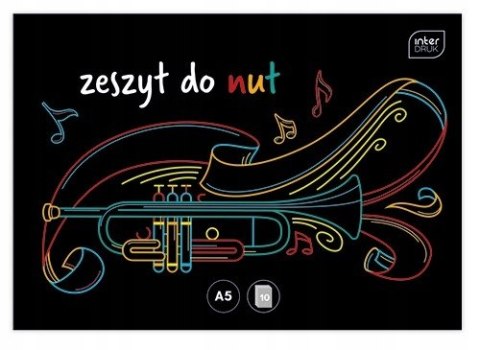 Zeszyt do nut A4 16k INTERDRUK Zeszyt do nut A4 16k INTERDRUK