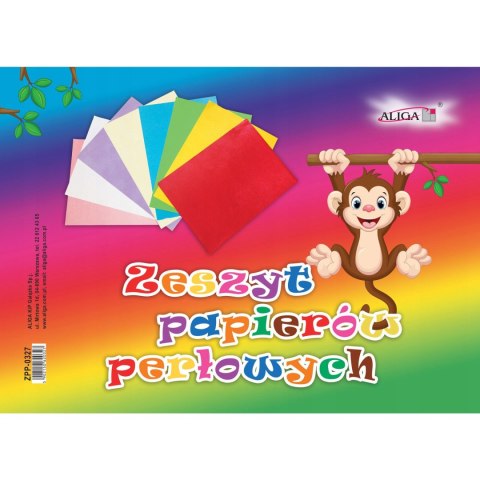 Zeszyt papierów perłowych B4, ZPP-0327 ALIGA Zeszyt papierów perłowych B4, ZPP-0327 ALIGA