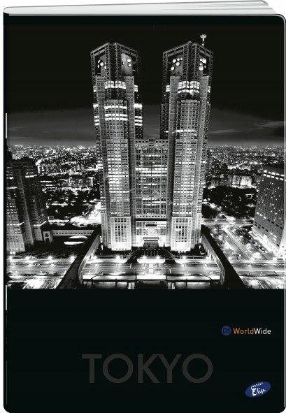 Zeszyt A4 80k linia okładka miękka CITIES BY NIGHT EL-M1-080-LA4 ELISA Zeszyt A4 80k linia okładka miękka CITIES BY NIGHT EL-M1-080-LA4 ELISA