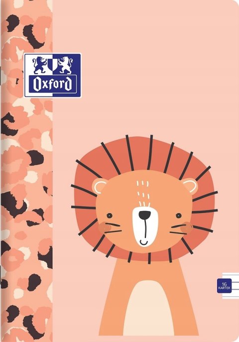 Zeszyt A5 16k 3linia 90g KIDS 400170238 OXFORD Zeszyt A5 16k 3linia 90g KIDS 400170238 OXFORD