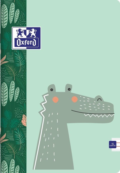 Zeszyt A5 16k 3linia kolorowa 90g KIDS 400170239 OXFORD Zeszyt A5 16k 3linia kolorowa 90g KIDS 400170239 OXFORD
