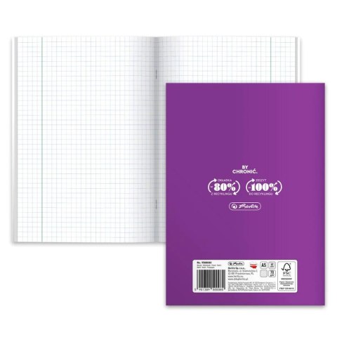 Zeszyt A5 60k kratka 70g. FIZYKA 9500080 HERLITZ Zeszyt A5 60k kratka 70g. FIZYKA 9500080 HERLITZ