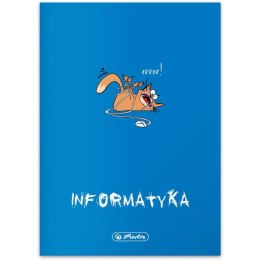 Zeszyt A5 60k kratka 70g. INFORMATYKA 9500097 HERLITZ