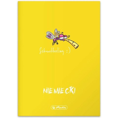 Zeszyt A5 60k kratka 70g. JĘZYK NIEMIECKI 9500066 HERLITZ Zeszyt A5 60k kratka 70g. JĘZYK NIEMIECKI 9500066 HERLITZ