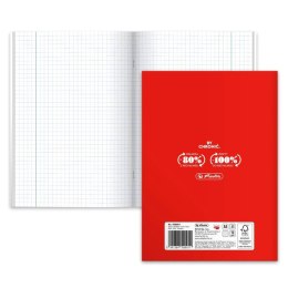 Zeszyt A5 60k kratka 70g. MATEMATYKA 9500011 HERLITZ