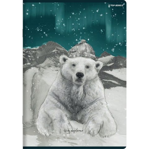 Zeszyt A5 60k kratka margines 70g FOREST/ICE 400169412 TOP 2000 Zeszyt A5 60k kratka margines 70g FOREST/ICE 400169412 TOP 2000