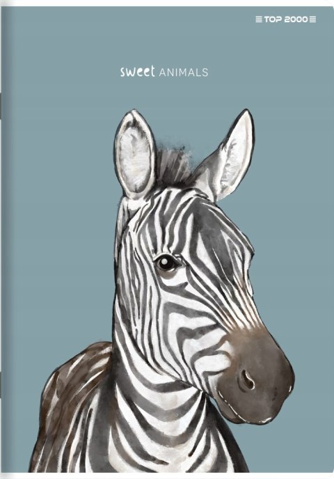 Zeszyt A5 60k linia margines 70g ANIMAL 400169465 TOP 2000 Zeszyt A5 60k linia margines 70g ANIMAL 400169465 TOP 2000