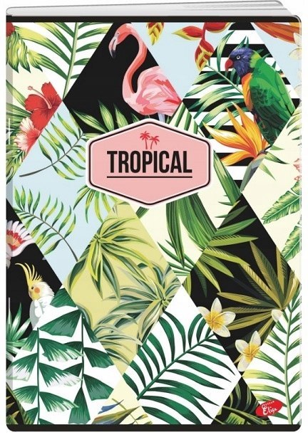Zeszyt A5 80k linia okładka miękka TROPICAL EL-M10-080-LA5 ELISA Zeszyt A5 80k linia okładka miękka TROPICAL EL-M10-080-LA5 ELISA
