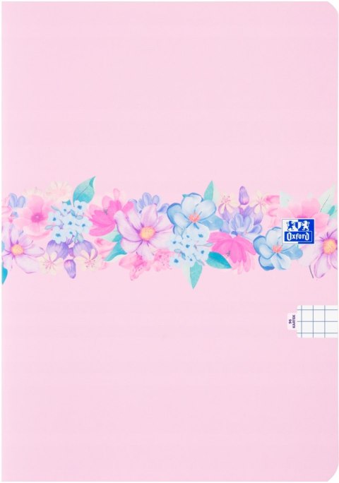 Brulion B5 96k kratka margines szyty miękka okładka FLOWER 400181452 OXFORD Brulion B5 96k kratka margines szyty miękka okładka FLOWER 400181452 OXFORD