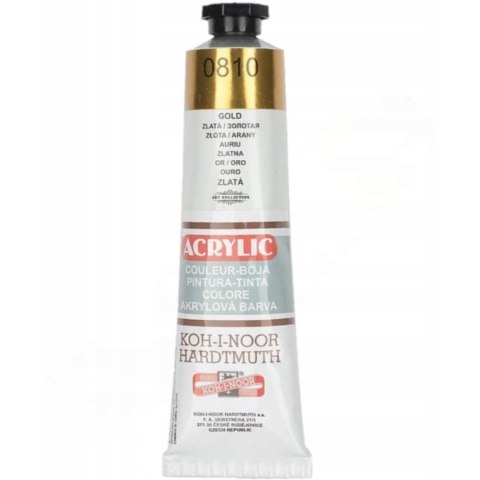 Farba akrylowa złota 40ml. 162725 KOH-I-NOOR Farba akrylowa złota 40ml. 162725 KOH-I-NOOR