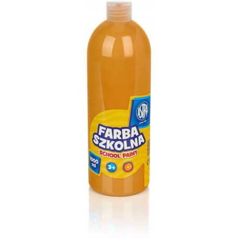 Farba szkolna Astra 1000 ml - brązowa jasna 301217057 ASTRA Farba szkolna Astra 1000 ml - brązowa jasna 301217057 ASTRA
