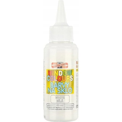 Farba witrażowa 60ml biała 974215 KOH-I-NOOR Farba witrażowa 60ml biała 974215 KOH-I-NOOR
