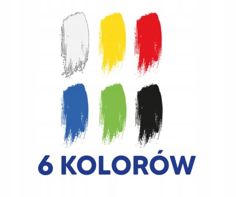 Farby plakatowe 6 kolorów 20ml 400167103 OXFORD Farby plakatowe 6 kolorów 20ml 400167103 OXFORD