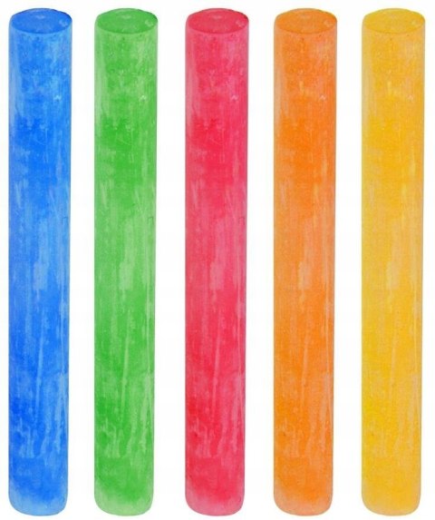 Kreda tablicowa kolorowa 100szt. okrągła niepyląca MK004-99 MEMOBE Kreda tablicowa kolorowa 100szt. okrągła niepyląca MK004-99 MEMOBE