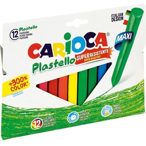 Kredki Plastello Jumbo 12k CARIOCA 170-2185 (42671) Kredki Plastello Jumbo 12k CARIOCA 170-2185 (42671)