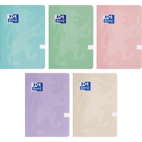Zeszyt A5 16k linia podwójna TOUCH PASTEL 400175311 OXFORD Zeszyt A5 16k linia podwójna TOUCH PASTEL 400175311 OXFORD