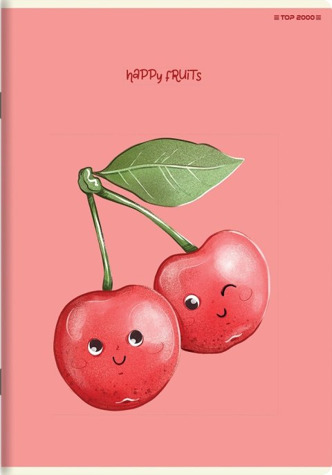 Zeszyt A5 32k linia margines HAPPY FRUITS 400183798 TOP 2000 Zeszyt A5 32k linia margines HAPPY FRUITS 400183798 TOP 2000
